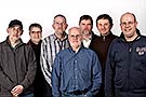 v.l.n.r. Holger Tange,  Elke Meier, Hermann Timmann, Thomas Pfaff, Jörn Meier, Christian Rother und J-P Schneider